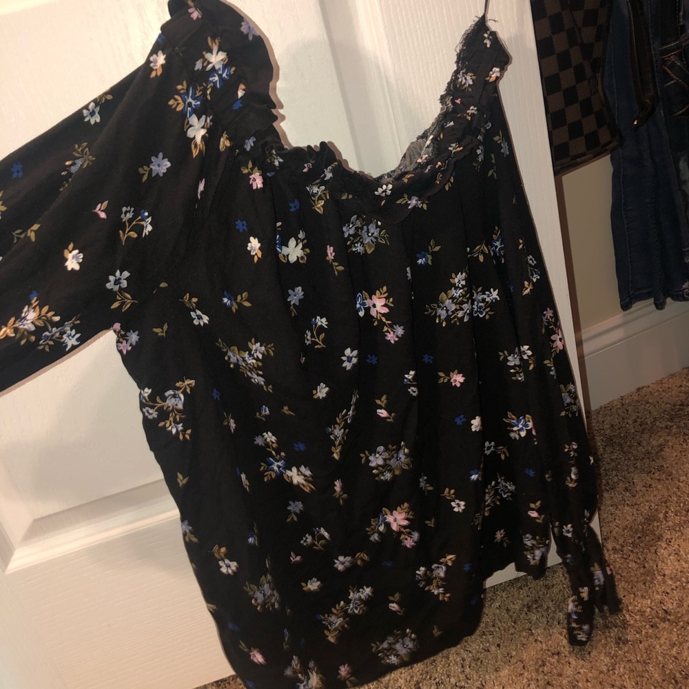 off the shoulder shirt